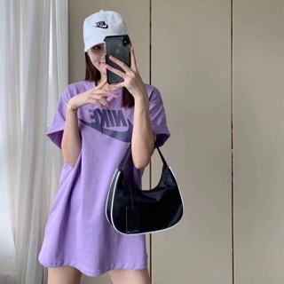 Nike Lilac tshirt 💜เสื้อยืดไนกี้ เสื้อสีม่วงพาสเทล