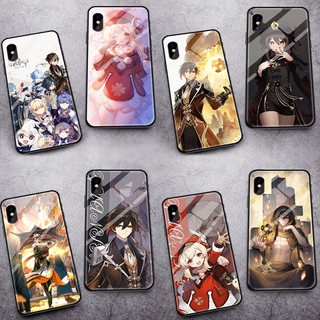 Original God phone case eula klee Zhongli Hutao Genshin Impact Yuanshen