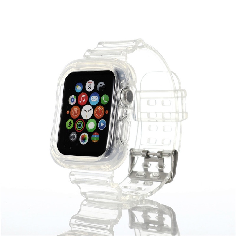 สายนาฬิกาข้อมือซิลิโคนสําหรับ Apple Watch 5234
