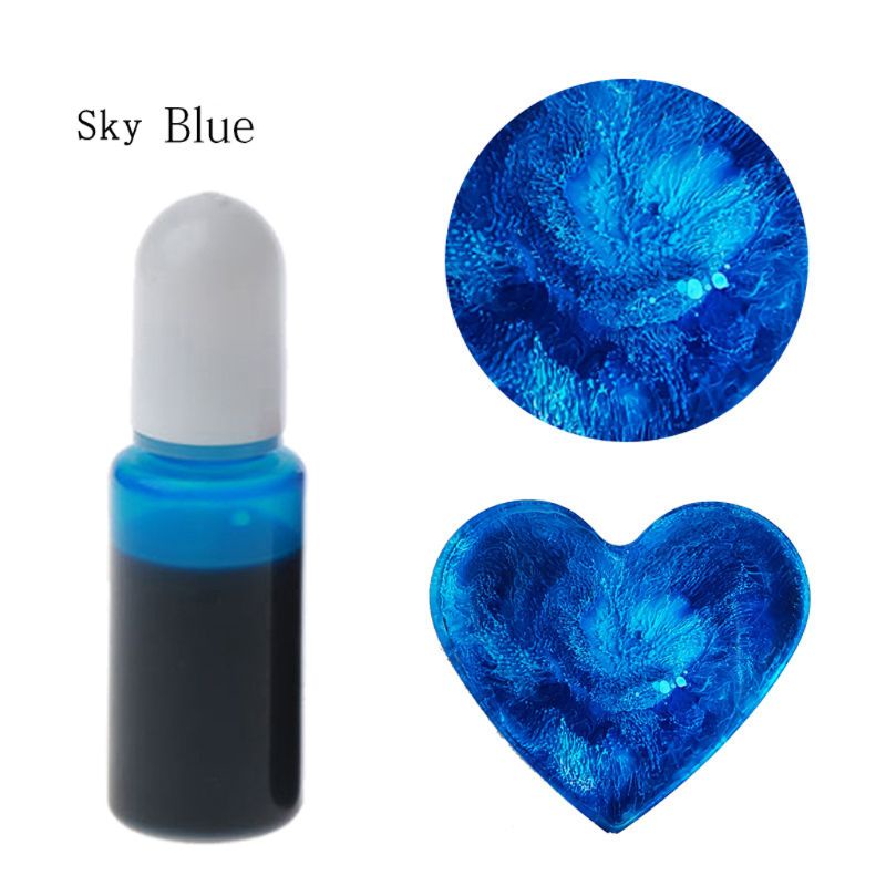 Siy สีย้อมเรซิ่น ชิมเมอร์เข้มข้น 13 สี สําหรับทําจานเรซิ่น อีพ็อกซี่