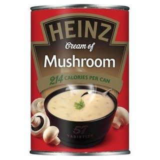 Heinz  Cream of Mushroom Soup 400g ไฮนซ์ซุปครีมเห็ด 400 กรัม