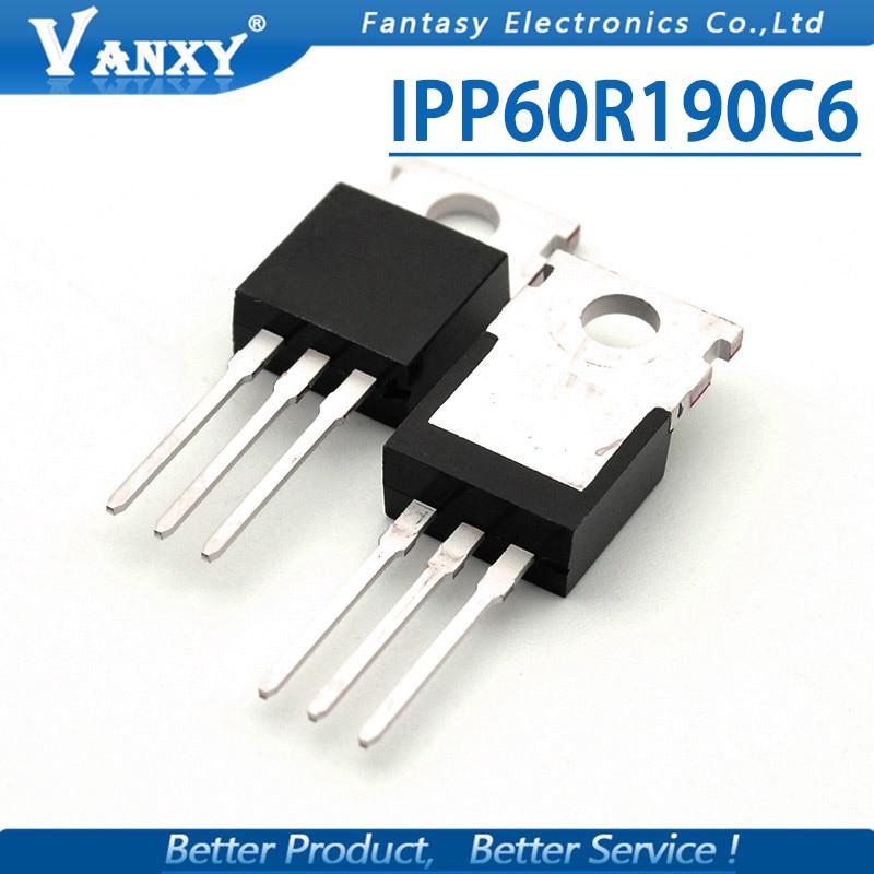 5pcs IPP60R190C6 TO-220 6R190C6 60R190 TO220 600V 18A new original