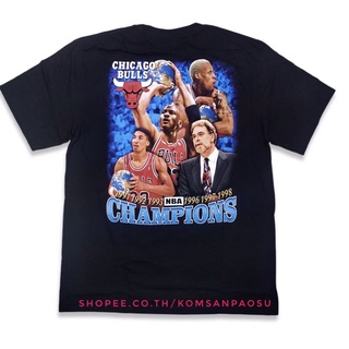 เสื้อยืดครอปOam7   ลาย เสื้อยืด chicago bulls champions basketball เสื้อ CHICAGO BULLS basketball เสื้อยืดไซส์ยุโรปS-5XL