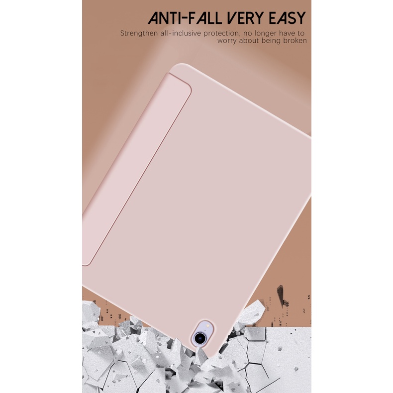 เคสนิ่ม ปิดด้านหลัง สําหรับ iPad Mini 6 5 4 3 2 1 8.3 2021 Air 2 9.7 2018 Air3 Pro10.5 10.2 7th 8th 9th Air4 Air5 10.9 Pro11 - รูปที่ 4