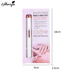 Monja เครื่องขัดเล็บปลอมไฟฟ้า 36W USB แบบพกพา สําหรับขัดหนังกําพร้า เล็บเท้า