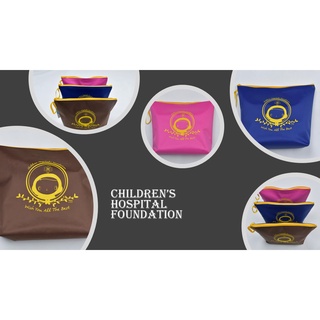 childrenhospitalfoundation-กระเป๋าถือ-ทรงเหลี่ยมน้องโคคูน(สินค้าพร้อมส่ง)