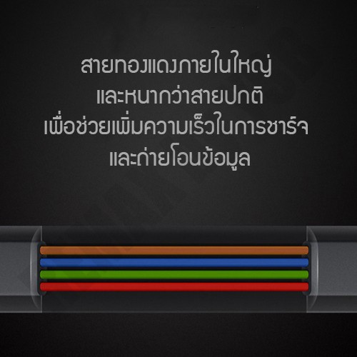 REMAXR สายชาร์จ Cable for Type-C USB (Metal,Black) รุ่น R19-RC-044a-B #6