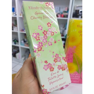 ซีล 100 mL. Elizabeth Arden Green Tea Cherry Blossom Eau de Toilette ของแท้ 100% EDT หรือ Eau de Toilette