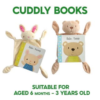 Cuddly Book Set - Suitable for Babies Aged 6 months - 3 years old