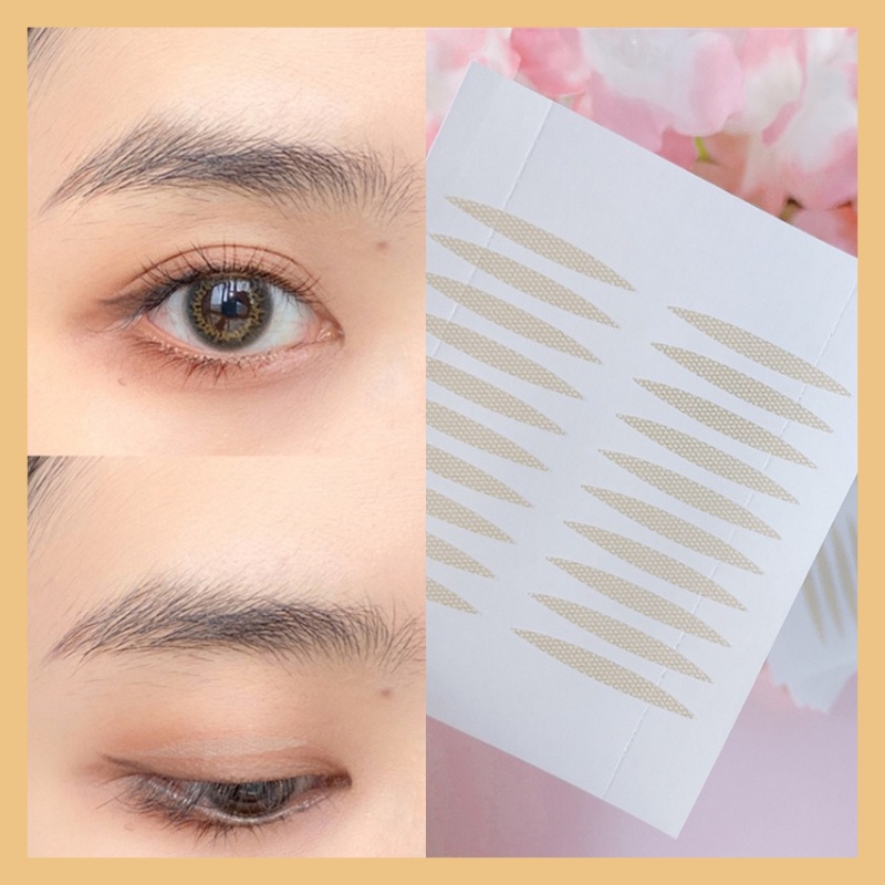 [1058][พร้อมส่ง] Mihreh DEPT สติ๊กเกอร์ติดตาสองชั้น สีเนื้อไม่สะท้อนแสง ติดแน่นเนียนไปกับผิวสำหรับคนหนังตามันง่าย (MH04)