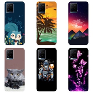 เคสสำหรับ VIVO Y33s Case Silicone Back Cover Soft Casing VIVOY33s Y 33s 2021 TPU เคส