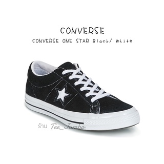 รองเท้า CONVERSE ONE STAR Black/ White 🐲👹 สินค้าพร้อมกล่อง รองเท้าสีดำ