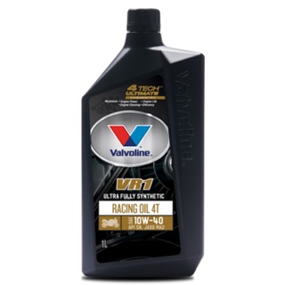 น้ำมันเครื่อง Valvoline VR1 RACING OIL 4T 10W-40,10W-50 1L.