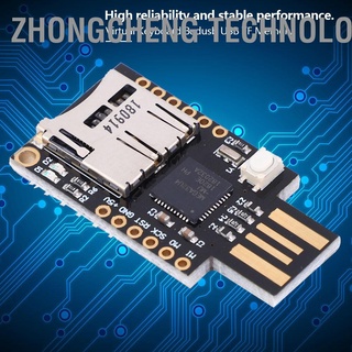 [คลังสินค้าใส] Zhongcheng Technology Cjmcu- คีย์บอร์ดเสมือนจริง Badusb Usb Tf Atmega32U4