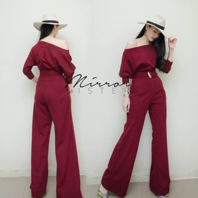 Jumpsuit งานMirror sister