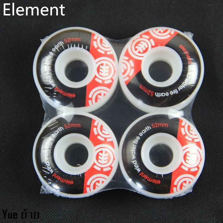 พร้อมส่ง Element skateboard wheel 102a four wheel double tilt