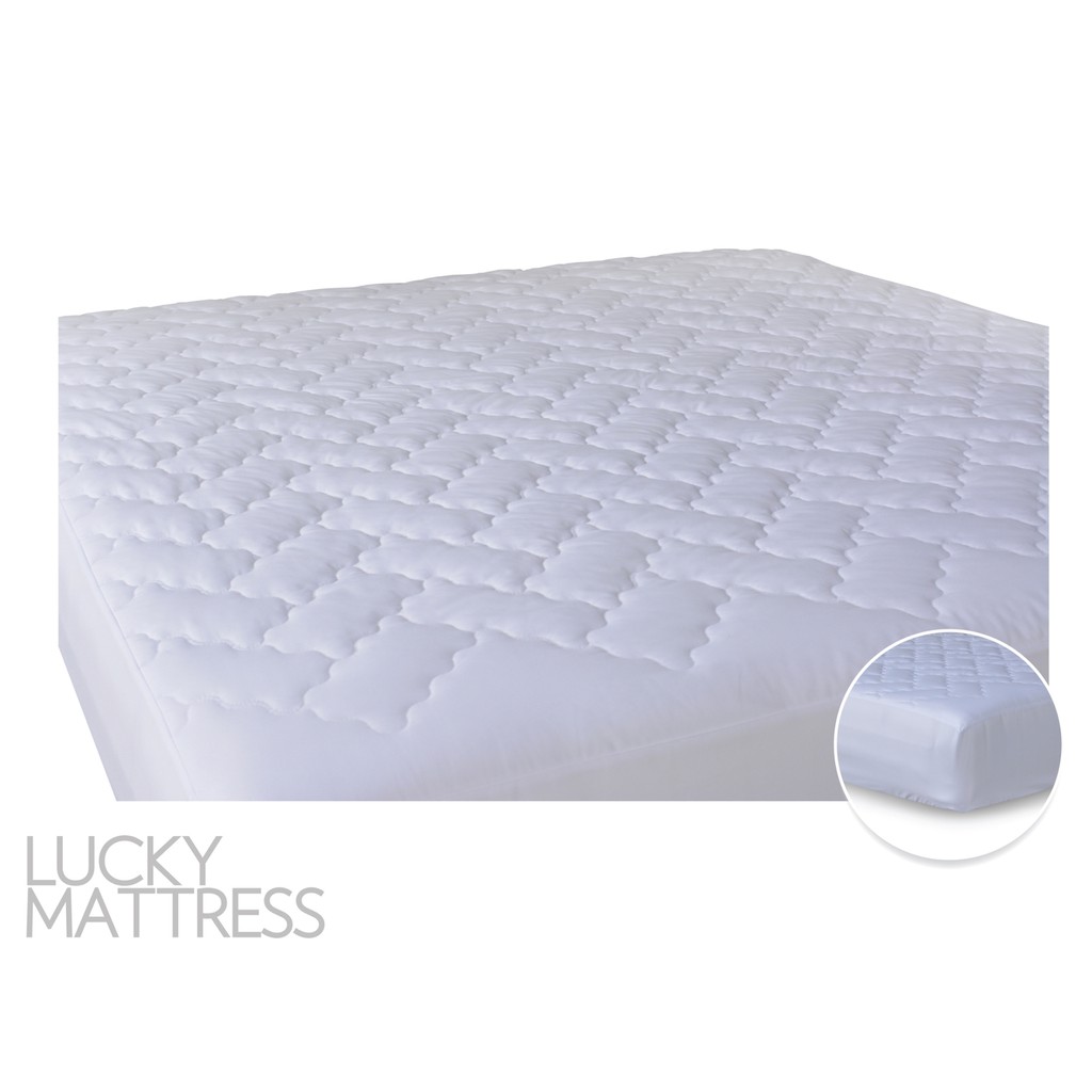 LUCKY Full Mattress Protector ผ้ารองกันเปื้อนที่นอน คุณภาพโรงแรม