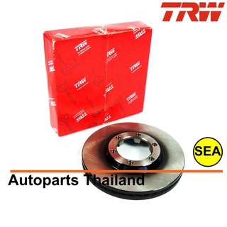 จานเบรกหน้า TRW รุ่น STD  สำหรับ Isuzu D-Max 2WD ปี 02 (1คู่ / 2 ชิ้น)