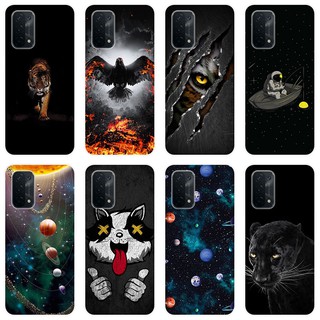 เคสสำหรับ OPPO A74 5G Case Silicone Back Cover Soft Casing OPPO A74 A 74 OPPOA74 5G cartoon TPU เคส