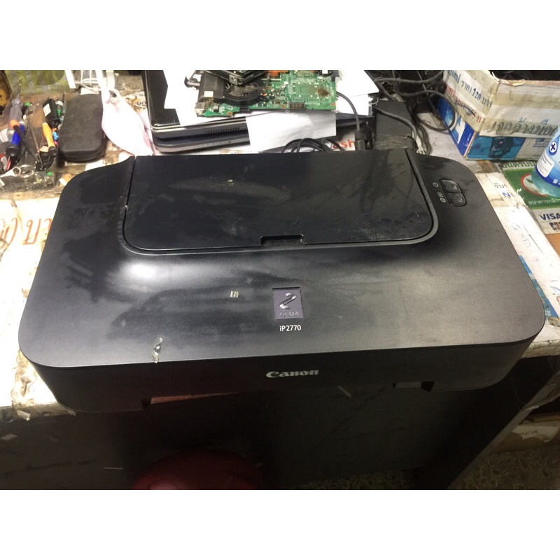Canon Printer INKJET PIXMA IP2770 มือสอง (เครื่องเปล่า ไม่มีตลับหมึก - เหมาะสำหรับช่าง เอาไปแทนตัวเก