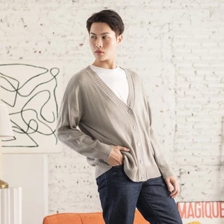 ‼️SALE‼️( พร้อมส่ง )คาร์ดิแกนไหมพรมมินิมอล มี 2 size (Normal / Oversize)
