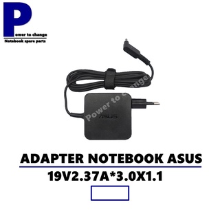 ADAPTER NOTEBOOK ASUS 19V2.37A*3.0X1.1  / สายชาร์จโน๊ตบุ๊ค เอซุส + ทรงสี่เหลี่ยม