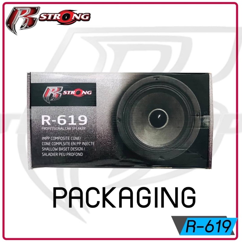 R STRONG รุ่น R-619 ดอกลำโพงเสียงกลาง 6.5นิ้ว เสียงดัง รูปที่ 6