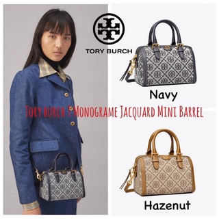 💕Tory burch T Monograme Jacquard Mini Barrel