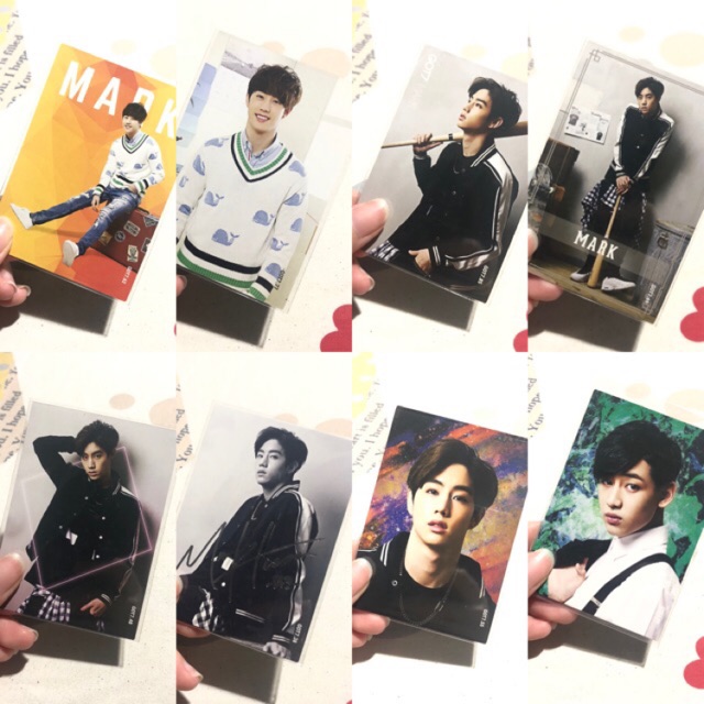พร้อมส่ง Got7 official collection card mark bambam