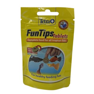 อาหารปลาเม็ดติดกระจก Tetra FunTips  Tablets ขนาด 8 g