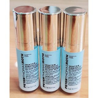 ❤NEW!!สุดคุ้ม 5 ml.❤ใหม่แท้ 100%Peter Thomas Roth Water Drench Hyaluronic Glow Serum