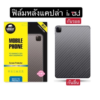 (F-004) ฟิล์มหลังกันรอยลายแคฟล่า สำหรับiPad mini ipadAir ipad gen7(10.2)