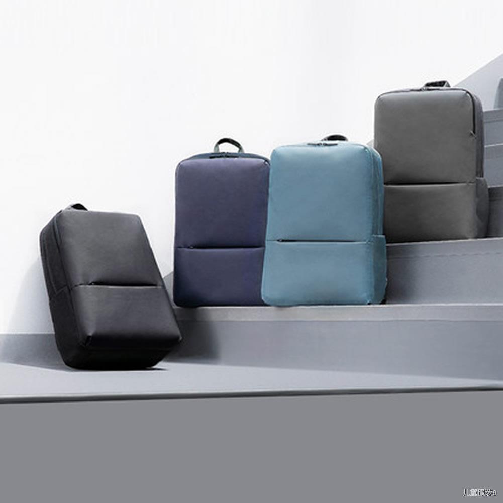 ✆⊕✠Original Xiaomi Classic Business Backpack 2 Waterproof Casual Travel Backpacks 15.6-inch Laptop Backpack Outdoor Spor