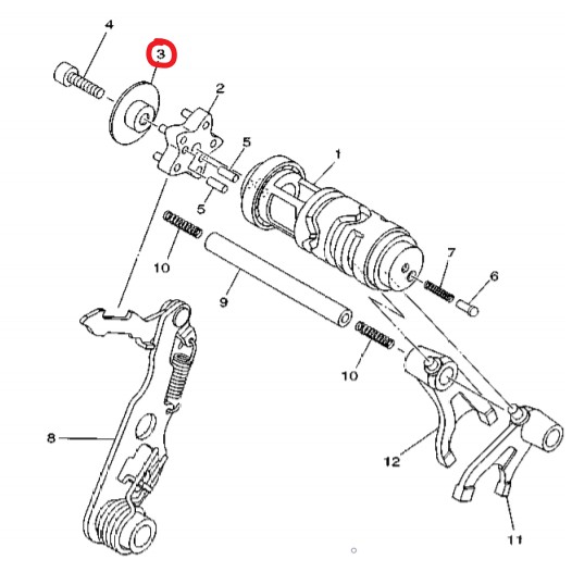 TOPI GEAR BOX WASHER GEAR BOX STAR WASHIER LC135 V1 V2 V3 V4 V5 V6