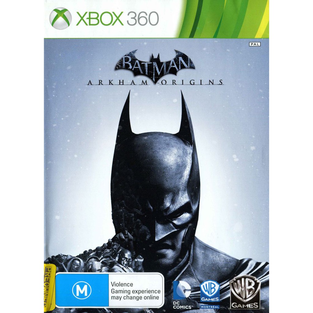 แผ่น XBOX 360 : Batman Arkham Origins (มี2แผ่น) ใช้กับเครื่องที่แปลงระบบ/ JTAG/RGH | Shopee Thailand