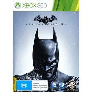 แผ่น XBOX 360 : Batman Arkham Origins (มี2แผ่น) ใช้กับเครื่องที่แปลงระบบ/JTAG/RGH