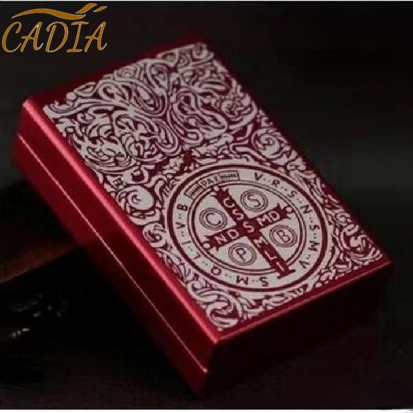 กล่องเคสอลูมิเนียมอัลลอยด์ สร้างสรรค์ สําหรับใส่บุหรี่ 20 ชิ้น - รูปที่ 5