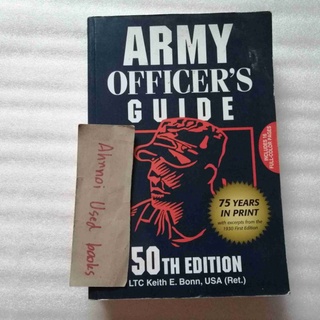 Army Officers Guide (50th edition)​   /   KTC Keith E. Bonn, USA