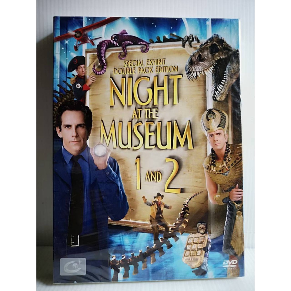 DVD 2 Part 2 Disc : Night at the Museum 1 (2006) and 2 (2009) "Ben Stiller"