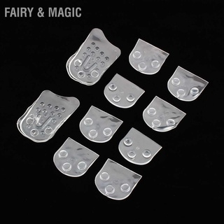 Fairy &amp; Magic 5 Layers Silicone Heel Height Shoe Lift Increase Insole Men Women Inserts