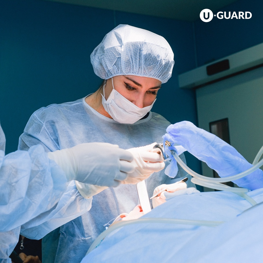 U-GUARD หน้ากากอนามัยทางการแพทย์ 3 ชั้น (สีฟ้า) - uguard_shop - ThaiPick
