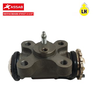 ASSAB กระบอกเบรคหลัง MITSUBISHI FUSO FN527 1-1/2นิ้ว LH ข้างซ้าย,บน (054) 1ลูก