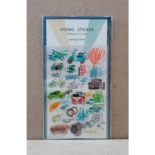 สติกเกอร์ Spring Travel Sticker (2 แผ่น)