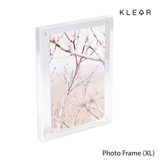 KLEAR Photo Frame (XL) กรอบรูปตั้งโต๊ะ อะคริลิคใส ขนาด 6x9 นิ้ว : KD044