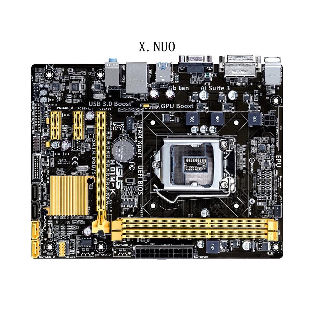 ASUS / ASUS h81m-d K / C / E / a r2.0 ASUS H81 / B85 / Z87 / Z97 เมนบอร์ดคอมพิวเตอร์เดสก์ท็อป