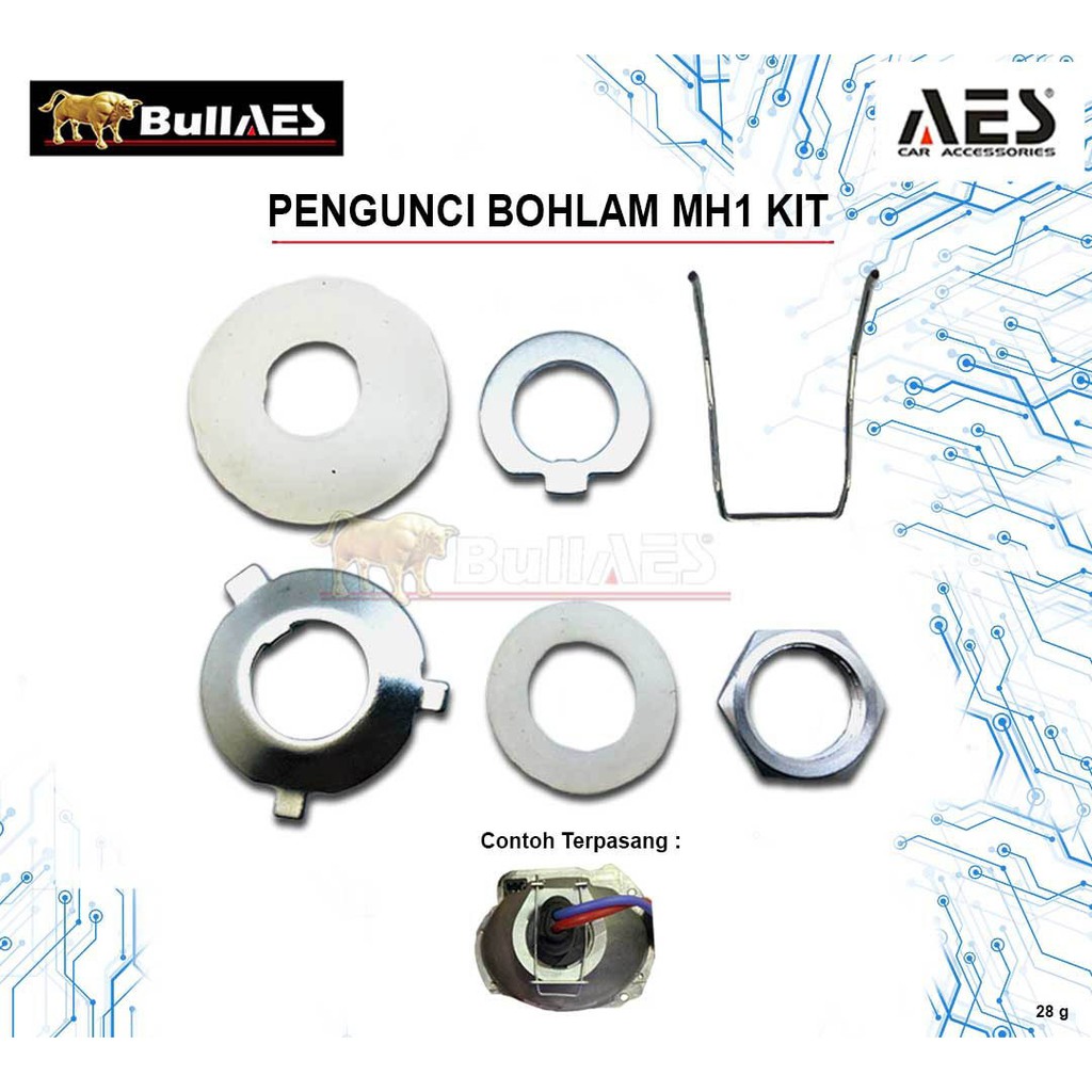 อะไหล่แหวนยาง น็อตลวด ล็อคเลนส์โปรเจคเตอร์ AES V2069