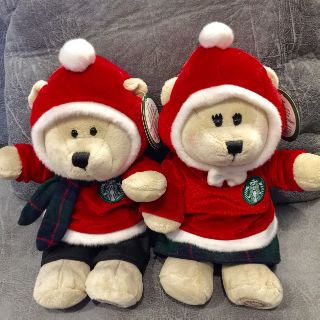 Starbucks Bearista Xmas Bear Boy&amp;Girl (2018)