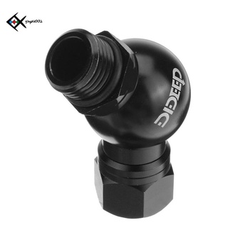 DIDEEP Global Universal 360 Degree Swivel Hose Adapter for 2Nd Stage Scuba Diving Regulator Connector Dive Accessories