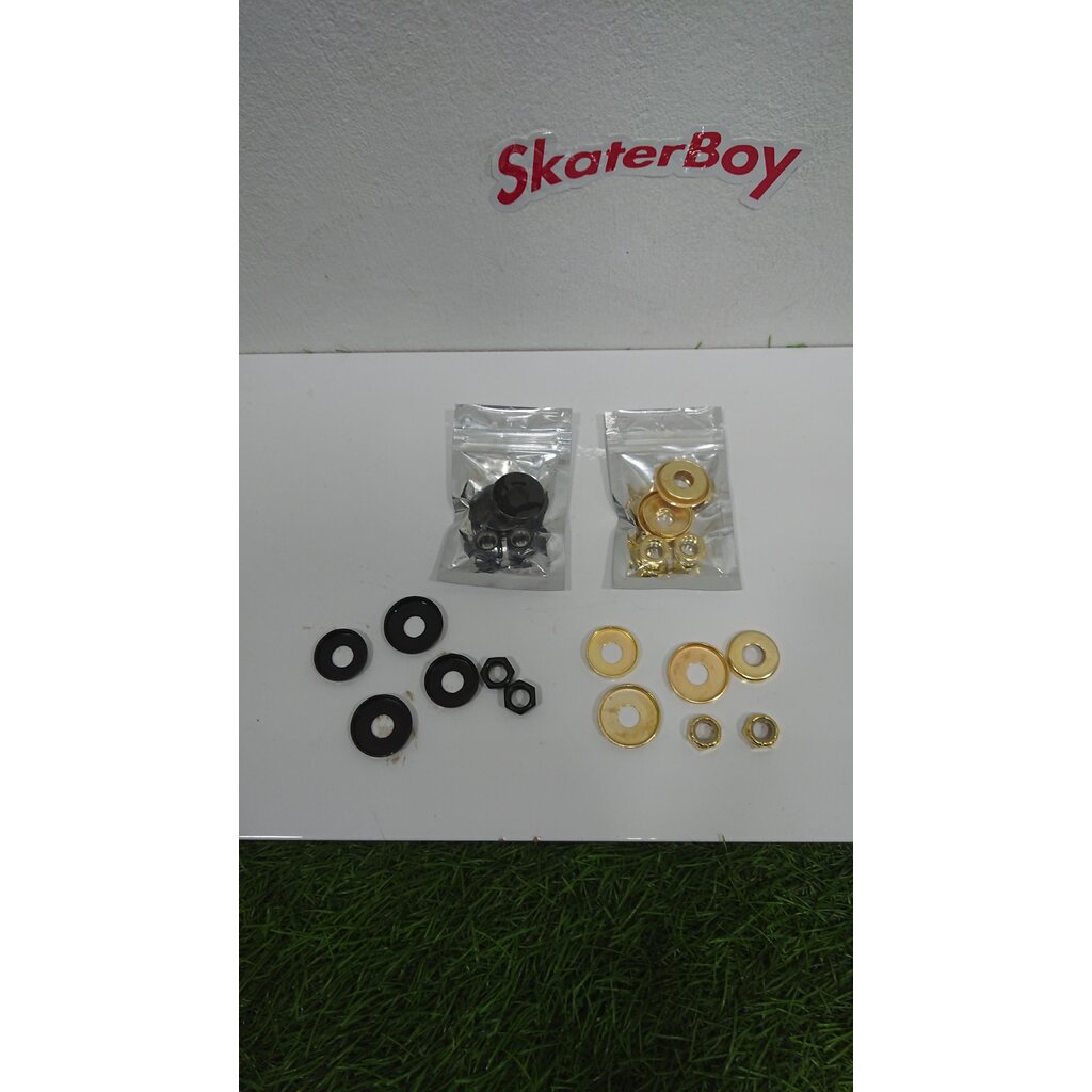 0506 ชุด Kit ชามรองยางบูชชิ่ง 2สี 28mm 22mm bushing washer kingpin nut