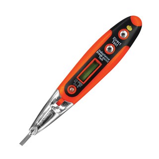 ไขควงลองไฟดิจิตอล+ไฟฉาย LED พัมคิน 17744 Digital light screwdriver + LED flashlight Pumpkin 17744
